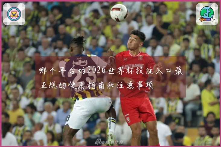 哪个平台的2026世界杯投注入口最正规的使用指南和注意事项